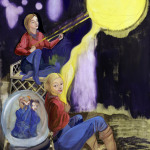 Rosa Loys Gemälde An den Mond